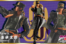 表情の迫力が凄い！「ジョジョ3部」より「空条承太郎」がアクションフィギュア化、学生服はワイヤー入りで躍動感を演出 画像