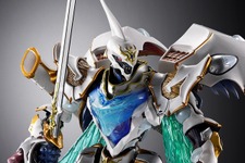 まるで彫像のような美しさ！「聖戦士ダンバイン」サーバインが“白き秘宝”を彷彿とさせるカラーリングでMETAL BUILD化