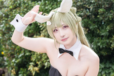 【コスプレ】恥じらう振り向きポーズがセクシーで可愛い！『NIKKE』ソーダがバニー衣装に身を包み美しいスタイルを披露【写真10枚】