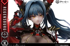 肌にピッタリ張り付いた黒タイツがセクシー…！『アズレン』より「レーゲンスブルク」がキービジュアルを基にスタチュー化