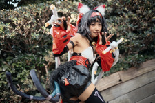 【コスプレ】褐色美少女が躍動！ポージングが可愛すぎる『ゼンゼロ』の猫又に振り回されたい人続出！？【写真9枚】