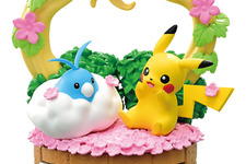 森の中で過ごすピカチュウ＆チルットたちに癒される…『ポケモン』フィギュアに、きのみを頬張るホシガリス＆パチリスなど全6種