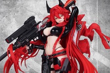 鍛え抜かれた腹筋に注目…！『勝利の女神：NIKKE』より「レッドフード」が専用ライフル「ウルフスベイン」を携えて立体化