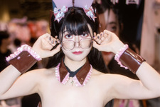 【コスプレ】バニーガールな眼鏡美人の存在感がすごい！すべてを魅了する圧倒的な目力にやられてしまう【写真6枚】