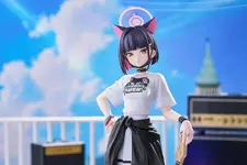 『ブルアカ』より「カズサ」がバンド姿で1/7スケールフィギュア化！シャツの質感、ベースの弦は1本1本張るなどこだわりが凄い
