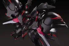 「機動戦艦ナデシコ」より漆黒の機体「ブラックサレナ」プラモが再販！差し替えなしで「エステバリス」の内蔵ギミックまで再現された豪華仕様 画像