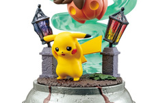 ピカチュウもおびえる…『ポケモン』夜の雰囲気に漂う新作ジオラマフィギュア！ゲンガーやシャンデラなど全6種ラインナップ