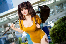 【コスプレ】圧倒的に巨大な存在感！「七つの大罪」ディアンヌの豊満な美ボディに心奪われそう【写真6枚】