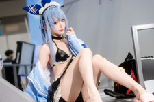 【コスプレ】『NIKKE』アンカーの夏衣装が爽やか！透明感マシマシのスレンダーな美女レイヤーが可愛い【写真11枚】