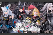 「ホロライブ」新作一番くじのテーマは“ヴィラン”！白上フブキ、大神ミオら4人の“悪役衣装フィギュア”が先行公開