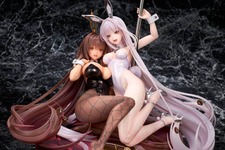バニーガール姿がセクシー！『勝利の女神：NIKKE』より“ノワール＆ブラン”がイベント「Bunny X 777」メインビジュアルをモチーフに立体化