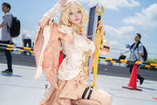 【コスプレ】神々しい表情作りが天才的！『崩スタ』アグライアが実写版のような美しすぎるスタイル＆ポージングを披露【写真8枚】