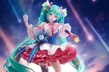 ツインテや衣装に散りばめられた星が綺麗！「初音ミク」エキスポ10周年記念イラストコンテストのキービジュアルフィギュアが再販