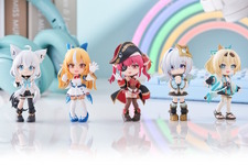 「ホロライブ」白上フブキ、宝鐘マリンら5人がデフォルメフィギュア化！手のひらサイズで可愛い「PalVerse」9月26日予約開始