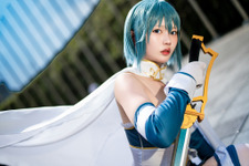 【コスプレ】新人コスプレイヤーの魔法少女がフレッシュ可愛い!『まどマギ』美樹さやかが台湾で凛々しいポージングを決める【写真7枚】