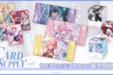 「にじさんじ」からカードサプライが新登場！スリーブにラバーマットなど全3種、デザインにはリゼ・ヘルエスタら10名をラインナップ
