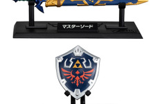 「ゼルダの伝説 ウェポンコレクション」登場！マスターソードやハイリアの盾など、印象的な武具全9種が食玩フィギュア化