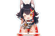 ホロライブ・大神ミオ、ラプラス・ダークネスら全7種!オリジン衣装のアクスタが、ガシャポン売り場にて10月第5週より発売