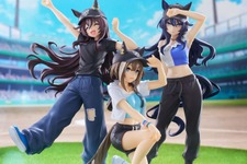 『ウマ娘』シュヴァルグラン、ヴィルシーナ、ヴィブロスが「BoC’z」の姿で立体化！3人一緒に飾りたいプライズフィギュアが可愛い
