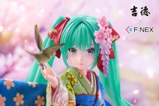 お値段約20万円の「初音ミク」日本人形フィギュアが可憐で美しい…！イラストレーター・藤ちょこ氏による描き下ろしイラストをもと立体化