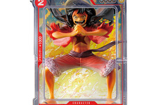 「ワンピースカードゲーム」ルフィのカードデザインを立体化！1回1,000円の高級ガシャポンで全3種展開 画像