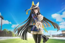 『ウマ娘』より「カルストンライトオ」が勝負服姿で立体化！ビシッとした“直線”な構えや勝利ポーズ時の「きめ顔」が凛々しい 画像