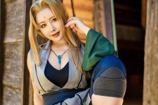 【コスプレ】「NARUTO」五代目火影の綱手の美女っぷりがホンモノすぎる！木ノ葉隠れの里のようなロケーションも素晴らしい【写真10枚】