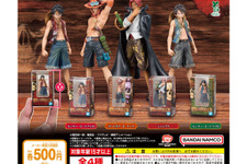 ガシャポン「ワンピースDXF」が12月第4週より発売！ルフィ、シャンクスら4体をパッケージごとミニチュア化