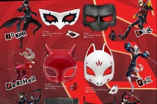 約1分の1スケールでコスプレに使えるかも？『ペルソナ5 ザ・ロイヤル』より「心の怪盗団」メンバーのマスクがレプリカ再現