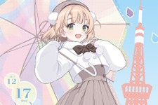 しぐれういが「東京タワー」とコラボ！タワーにガシッとしがみついたミニキャラが可愛い、描き下ろしグッズやフードを展開