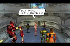 『PSO BB』ハロウィンイベントがスタート、ロビー装飾には恒例の巨大なお化けカボチャが登場 画像