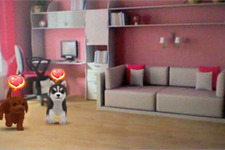 仔犬が遊びにくるよ『かわいい仔犬3D』フォトルームなど機能が明らかに 画像