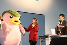 【ゲームポットフェスタ2007】『モンスターファームオンライン』で矢口真里さんのモンスターが！ 画像