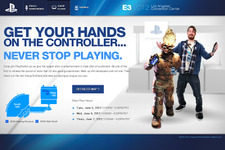 SCE、E3特設サイトオープン 画像