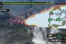 『モンスターハンターポータブル 2ndG』既存のモンスターたちが新攻撃を習得！ 画像