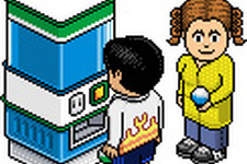 『Habboホテル』レアアイテムの当たる「Habboガチャ」をファミリーマートにて販売 画像