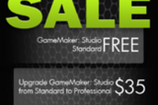 プログラミング知識が無くても作れるゲーム開発ソフトウェア「GameMaker Studio」の通常版が3月頭まで無料リリース中 画像