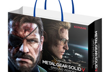 スネークが渋い！PS4版『METAL GEAR SOLID V: GROUND ZEROES』とPS4本体の同時購入者にオリジナルショッピングバッグを提供 画像