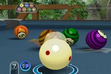 自宅で気軽にビリヤード、Wiiウェア『キュースポーツ Wi-Fi対戦ビリヤード』配信開始 画像