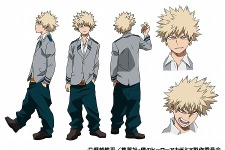 TVアニメ「僕のヒーローアカデミア」爆豪勝己役は岡本信彦、設定画も公開 画像