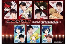舞台「SHOW BY ROCK!!」メインキャスト発表、シンガンクリムゾンズとトライクロニカの計7名 画像