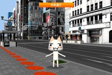SCEJ、PS3で銀座の道案内をするサービス『トロの銀座案内』を期間限定で試験的に導入 画像