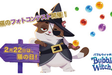 『バブルウィッチ3』が猫の写真募集！SNSフォトコンテスト開催 画像
