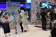 【E3 2017】E3西会場入り口は『閃乱カグラPBS』がお出迎え！北米で攻めるXSEED Gamesブースレポ 画像