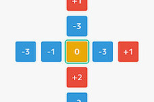 “0”を目指す数学パズル『0 -zero-』配信開始！ ユーザーのひらめきを心地よく刺激 画像