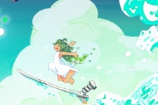 完全無料アプリ『ナミノリアン』iOS向けに配信開始─新人チームが制作した超爽快波乗りアクション！ 画像