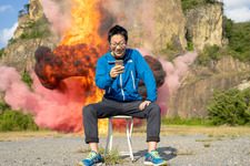 爆破撮影の“聖地”で気持ち良い爽快感！『バクレツモンスター』の魅力をマジの爆発を通して伝えたい 画像