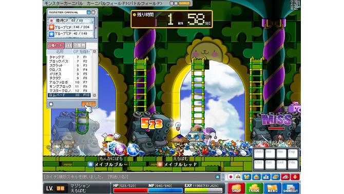 Copyright (c) NEXON Corporation and NEXON Japan Co.,Ltd.　All rights reserved. Copyright (c) Wizet Corporation. All rights reserved.