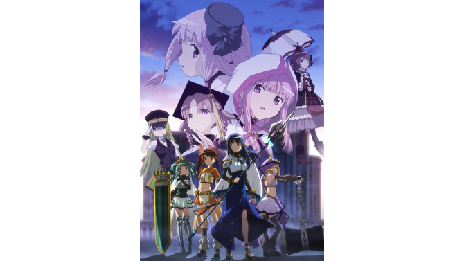 「マギアレコード 魔法少女まどか☆マギカ外伝」キービジュアル（C）Magica Quartet/Aniplex・Magia Record Anime Partners