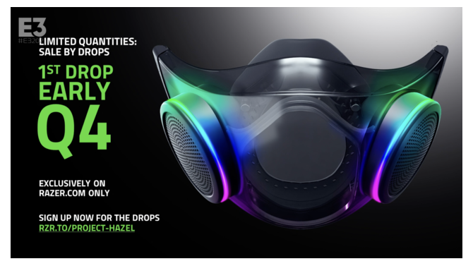 あのゲーミングマスクの詳細や新型Razer Bladeなどが発表されたRazer E3イベントまとめ【E3 2021】